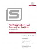 New Developments in Thermal Dispersion Mass Flow Meters